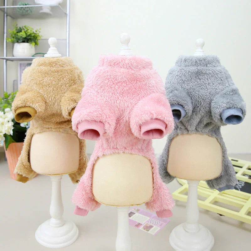 Dogs Fleece Jumpsuit Dog Fleece Jumpsuit with Zipper