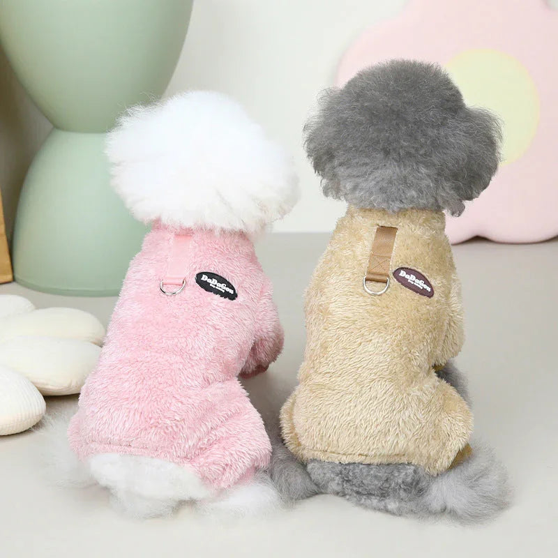 Dogs Fleece Jumpsuit Dog Fleece Jumpsuit with Zipper