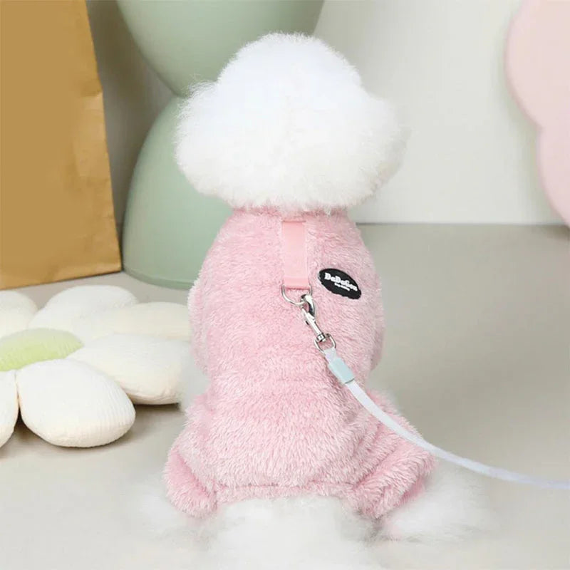 Dogs Fleece Jumpsuit Dog Fleece Jumpsuit with Zipper