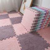 Interlocking Plush Floor Mats - EVA Foam 30 X 30 Cm, 12/16 Pack