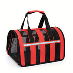 Foldable Soft Pet Carrier With Zipper Closure