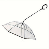 Foldable Dog Umbrella With Adjustable Viewing Angle