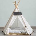 Polyester Pet Teepee With Removable Cushion