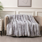 Dye Fleece Throw Blanket - Soft Polyester