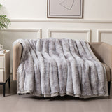 Dye Fleece Throw Blanket - Soft Polyester