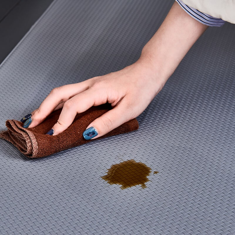 Kitchen Floor Mat - Cushioned PVC Non-Slip 1 Cm Thick