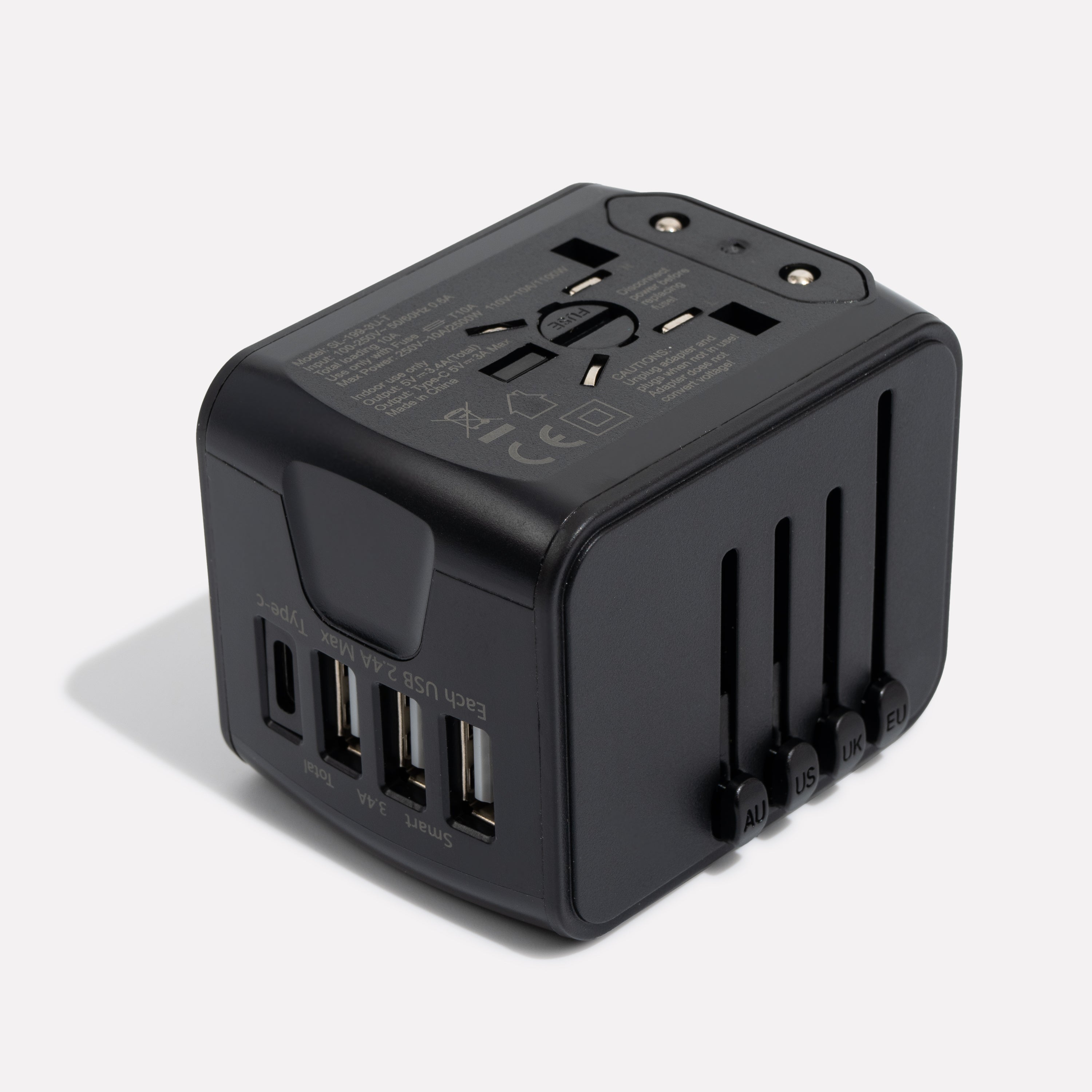 Universal Travel Adapter for Everyday Device Charging