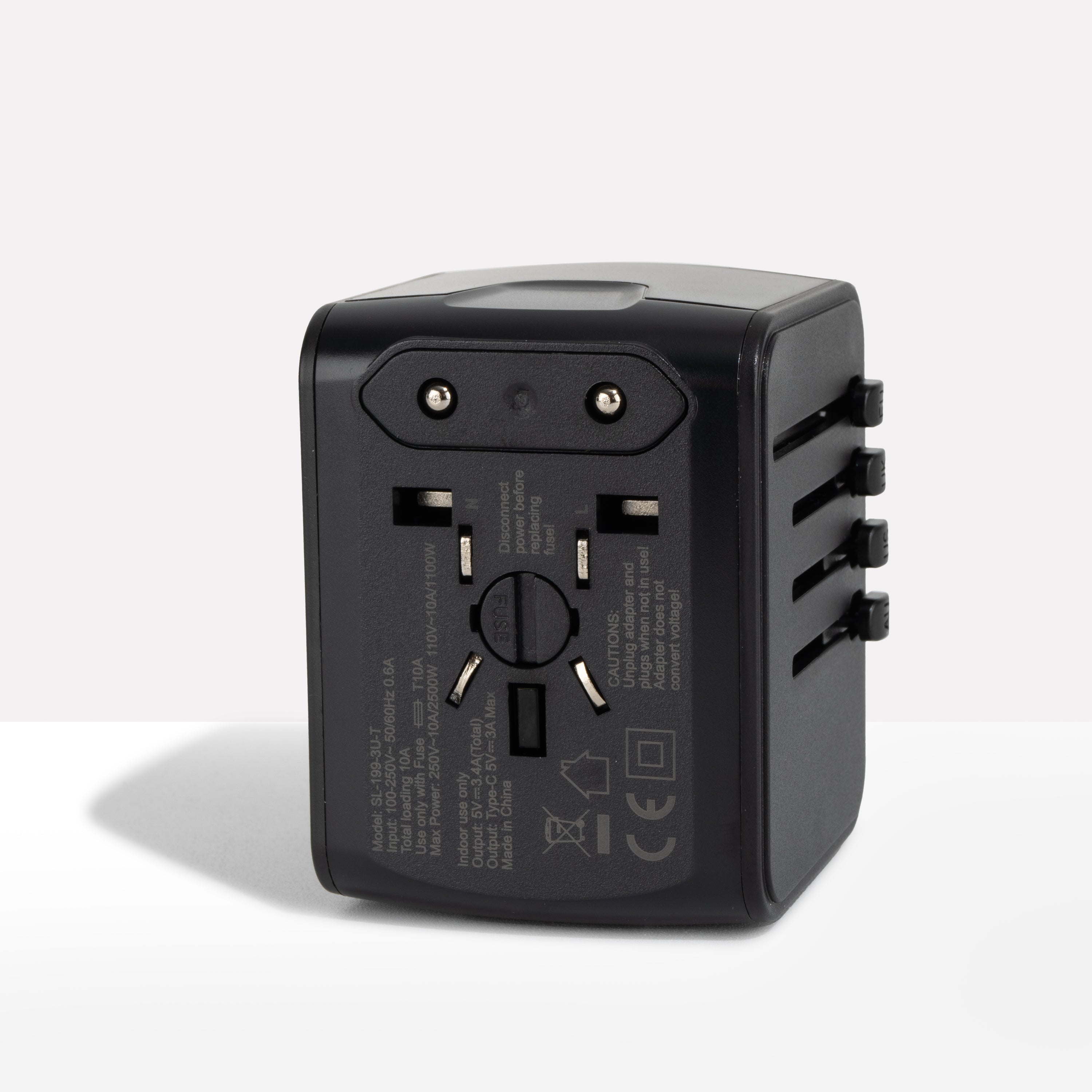 Universal Travel Adapter for Everyday Device Charging