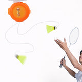 Indoor Solo Badminton Trainer With Shuttlecocks