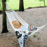 Cotton Portable Garden Hammock for Outdoor and Garden Use