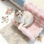 Plush Cat Hammock for Bed-, Sofa- and Window Ledges