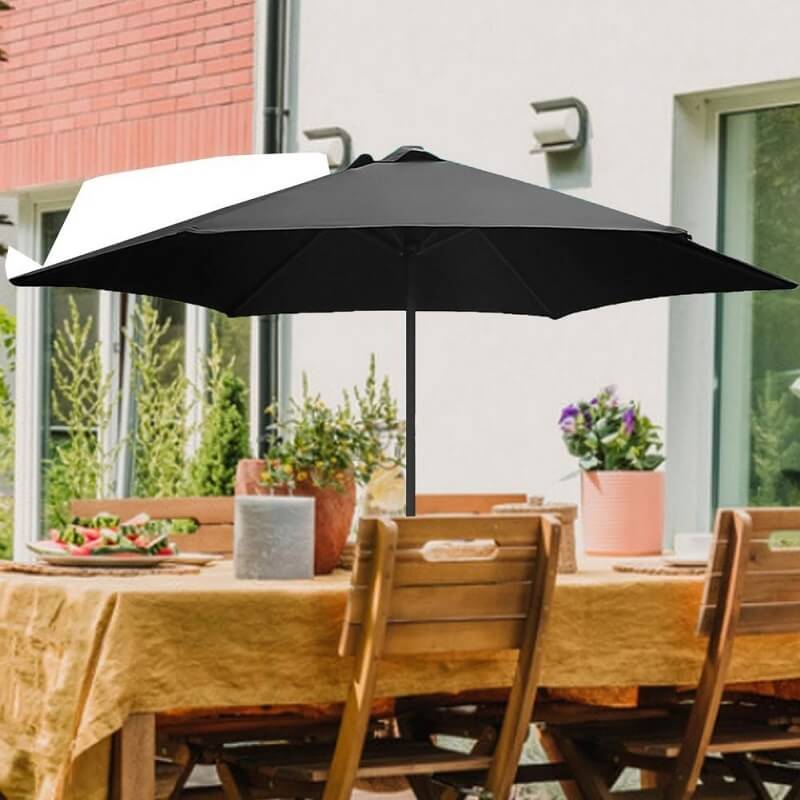 Patio Umbrella Replacement Canopy Cover for Outdoor and Garden Use