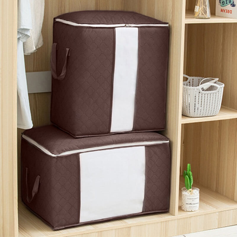 Large Clothes Storage Bags - Non-Woven Fabric 90 L or 100 L Set of 3