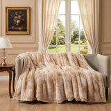 Dye Fleece Throw Blanket - Soft Polyester