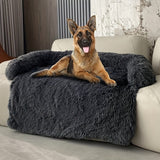 Soft Pet Sofa with Supportive Neck Cushion