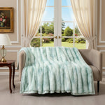 Dye Fleece Throw Blanket - Soft Polyester