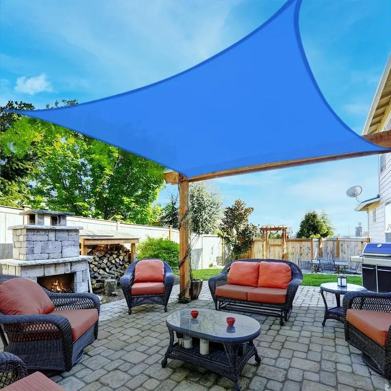 Heavy Duty Rectangle Sun Shade Sail for Outdoor