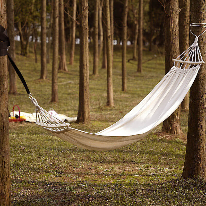 Cotton Portable Garden Hammock for Outdoor and Garden Use