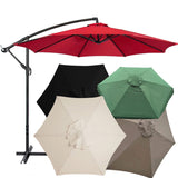 Patio Umbrella Replacement Canopy Cover for Outdoor and Garden Use