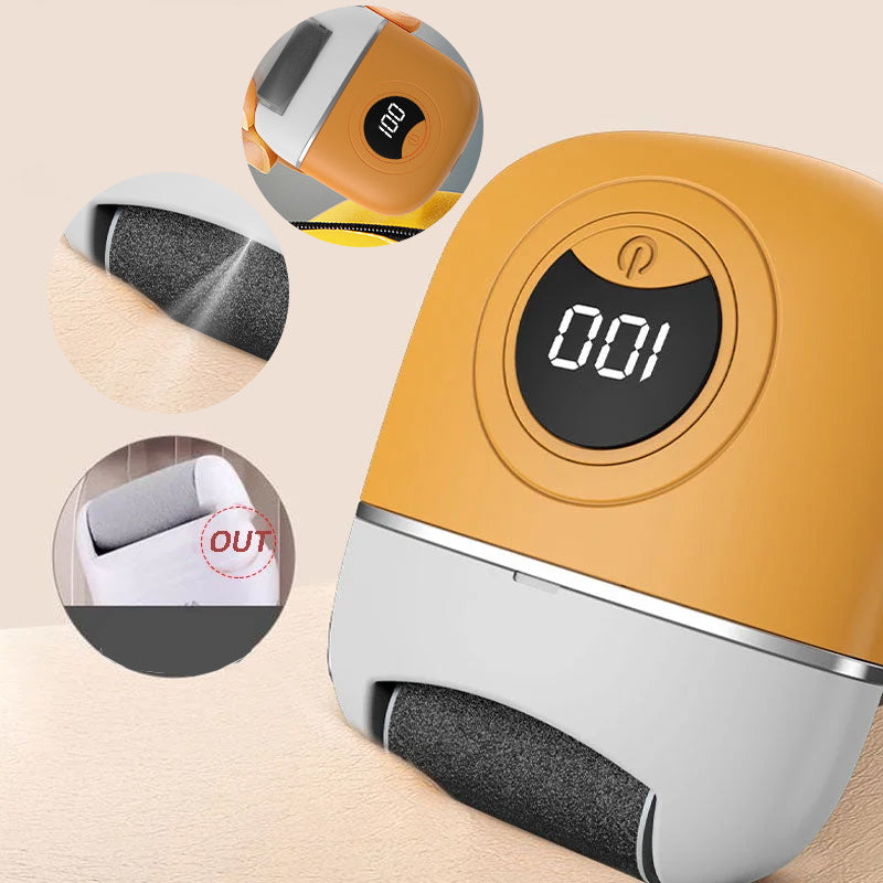 Rechargeable Electric Foot File with LCD Display