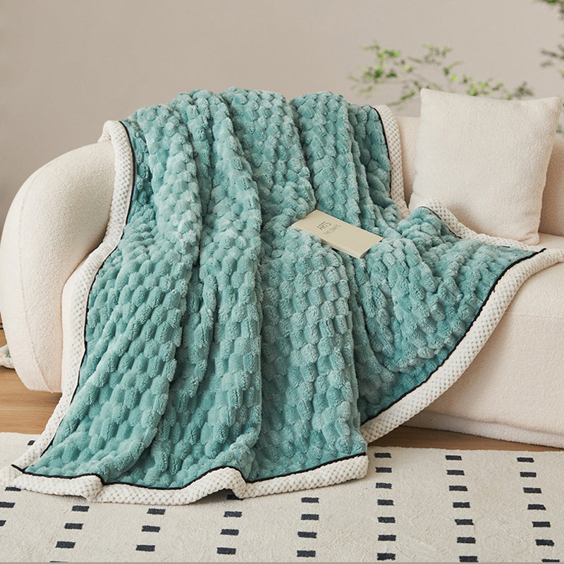 3D Turtle Shell Throw Blanket - Soft Polyester in 4 Sizes