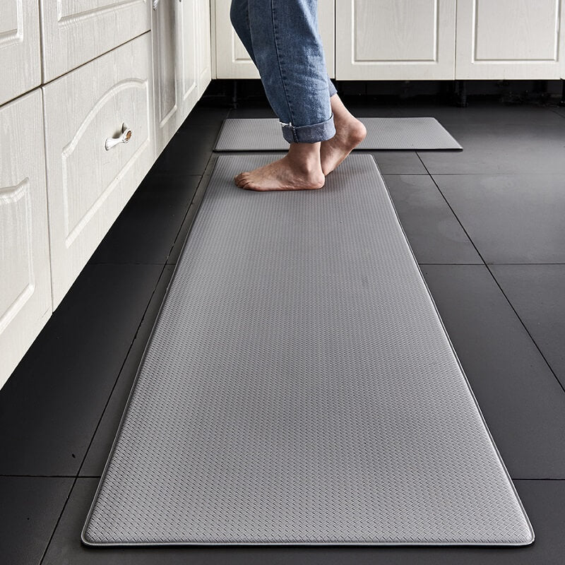 Kitchen Floor Mat - Cushioned PVC Non-Slip 1 Cm Thick