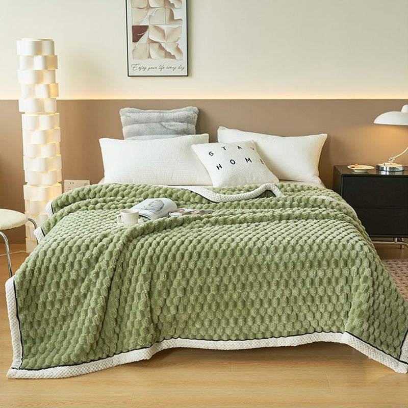 3D Turtle Shell Throw Blanket - Soft Polyester in 4 Sizes