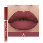6-Colour Matte Liquid Lipstick Set for Everyday Beauty Care