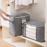 Large Clothes Storage Bags - Non-Woven Fabric 90 L or 100 L Set of 3
