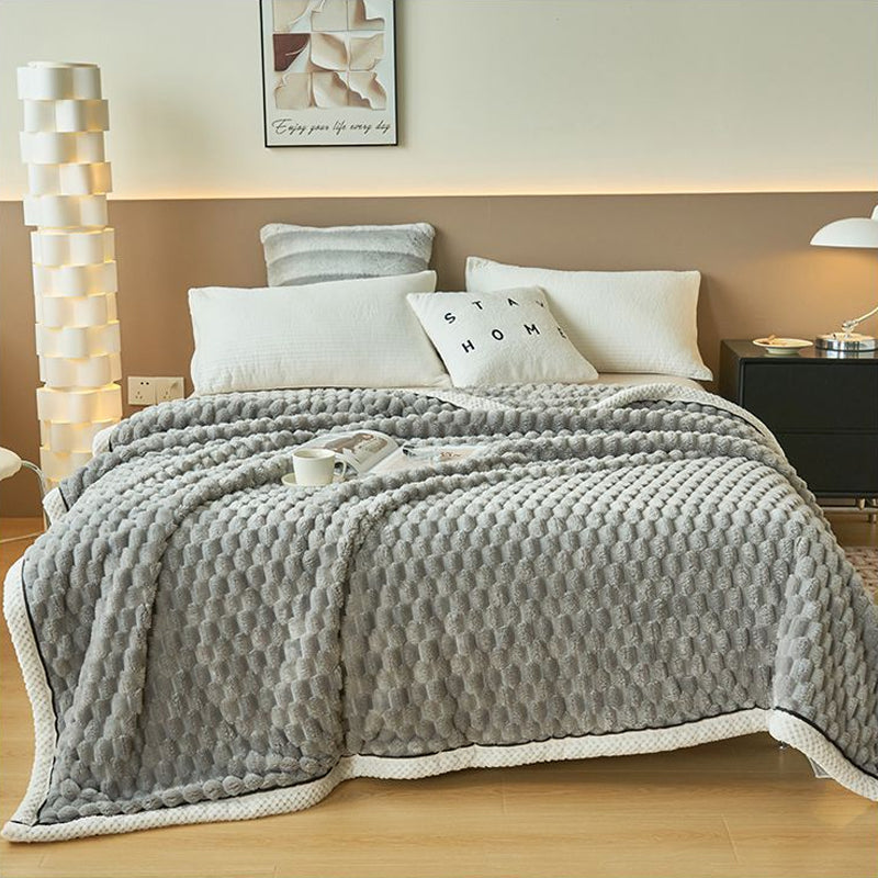 3D Turtle Shell Throw Blanket - Soft Polyester in 4 Sizes
