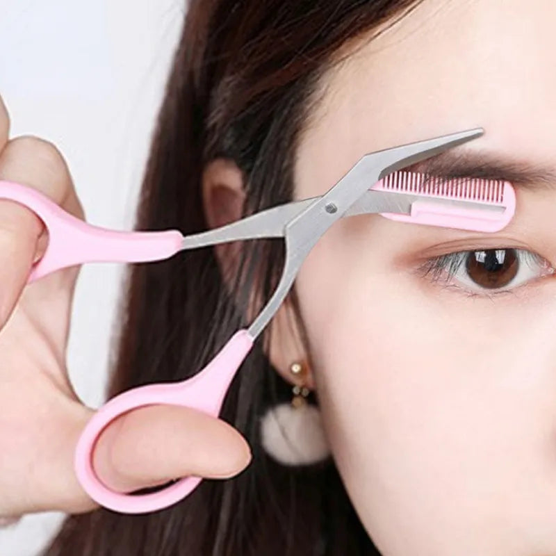 Eyebrow and Eyelash Trimming Scissors for Everyday Beauty Care