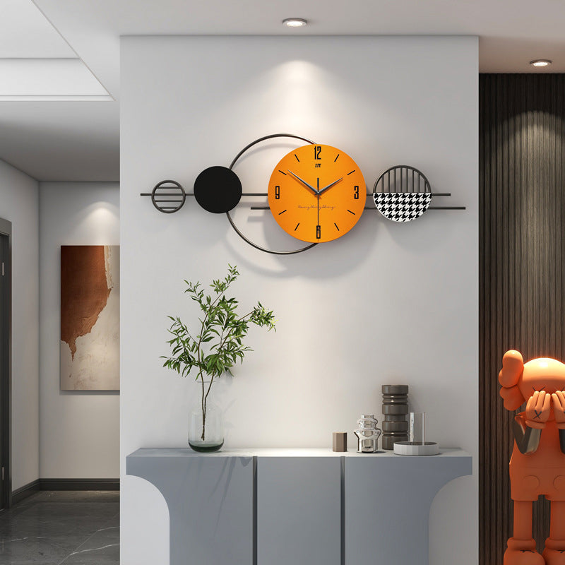 Modern Creative Metal Wall Clock for DIY and Repair Tasks