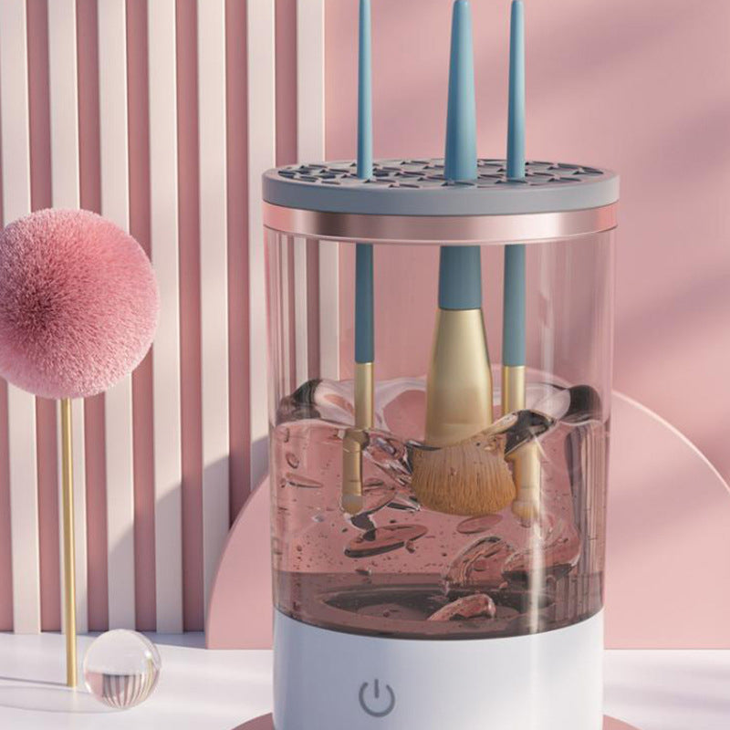 Electric Makeup Brush Cleaner and Drying Stand