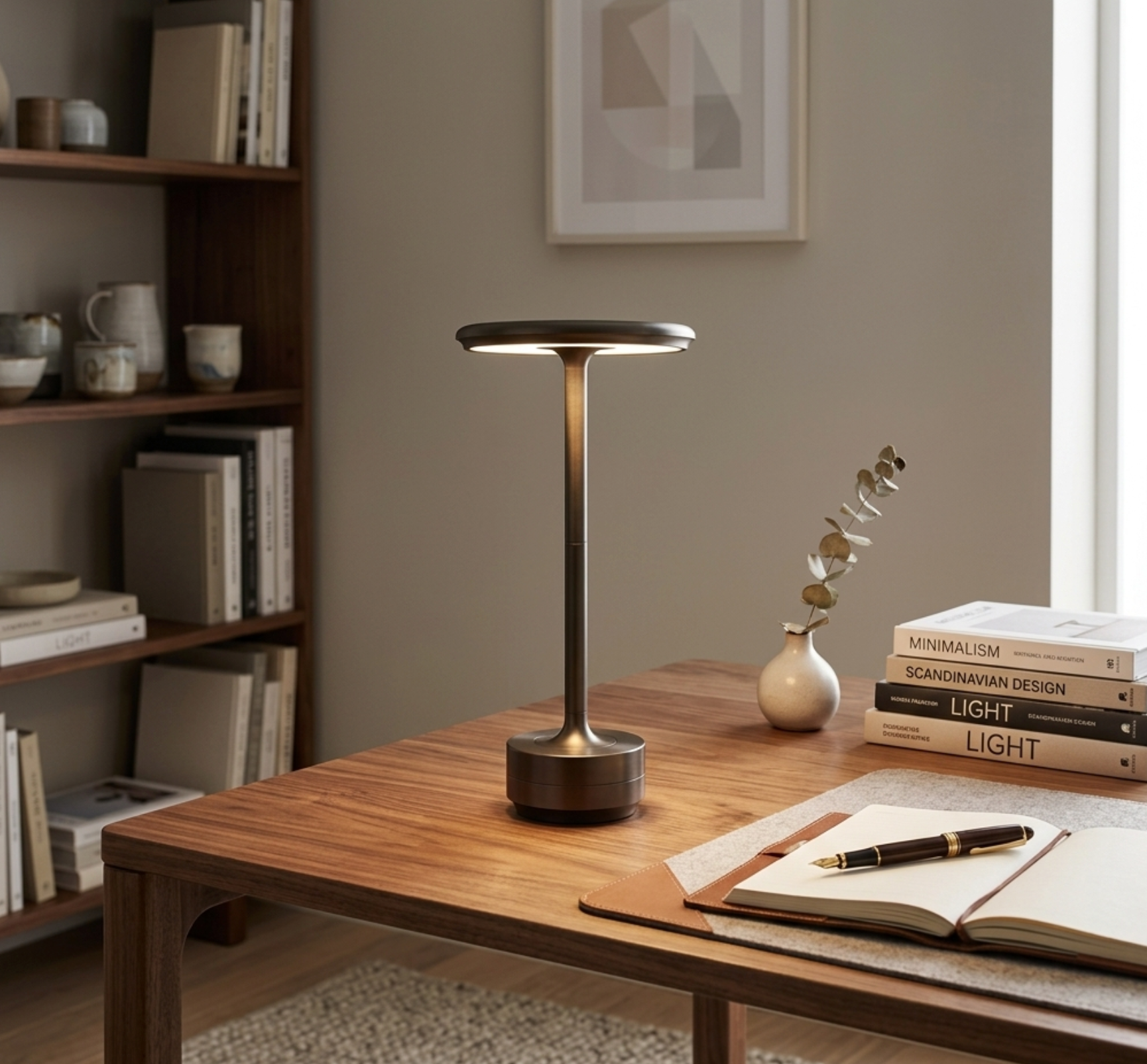 Cordless Touch Table Lamp for Everyday Home Lighting