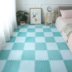 Interlocking Plush Floor Mats - EVA Foam 30 X 30 Cm, 12/16 Pack