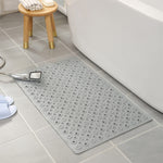 Slip Bath Mat - PVC Shower Mat with Suction Cups