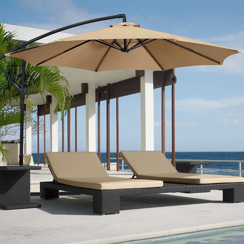 Patio Umbrella Replacement Canopy Cover for Outdoor and Garden Use