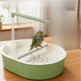 Automatic USB Bird Bath With Shower Pump, Set of 2