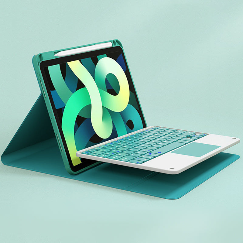 Detachable Wireless Keyboard Case with Pencil Holder