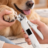 Rechargeable Pet Nail Clipper and Grinder With LED Light