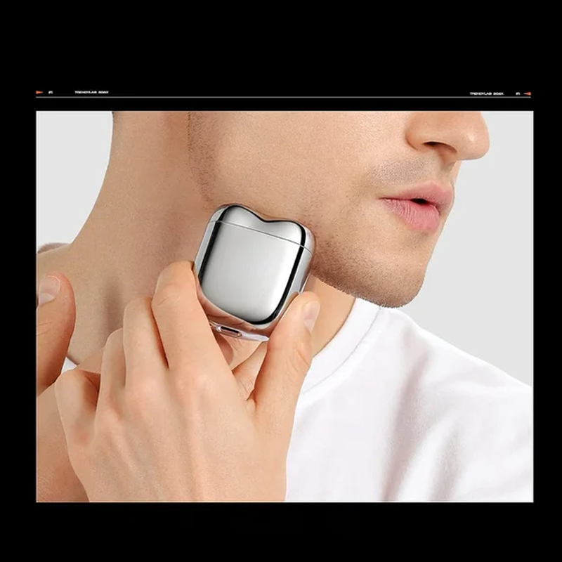 Waterproof Compact Rechargeable Electric Shaver for Everyday Beauty Care