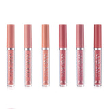 6-Colour Matte Liquid Lipstick Set for Everyday Beauty Care
