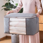 Large Clothes Storage Bags - Non-Woven Fabric 90 L or 100 L Set of 3