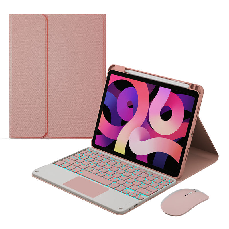 Detachable Wireless Keyboard Case with Pencil Holder