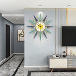 Century Wall Clock - Iron and MDF Silent Sweep Design
