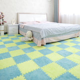 Interlocking Plush Floor Mats - EVA Foam 30 X 30 Cm, 12/16 Pack