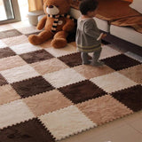 Interlocking Plush Floor Mats - EVA Foam 30 X 30 Cm, 12/16 Pack