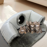 In-1 Cat Tunnel, Cat Bed and Playhouse