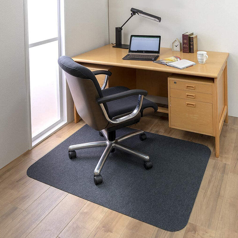 Office Chair Mat - Anti-Slip PVC Floor Protector for Hard Floors