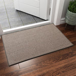 Indoor Door Mat - Woven Polypropylene with TPR Rubber Backing